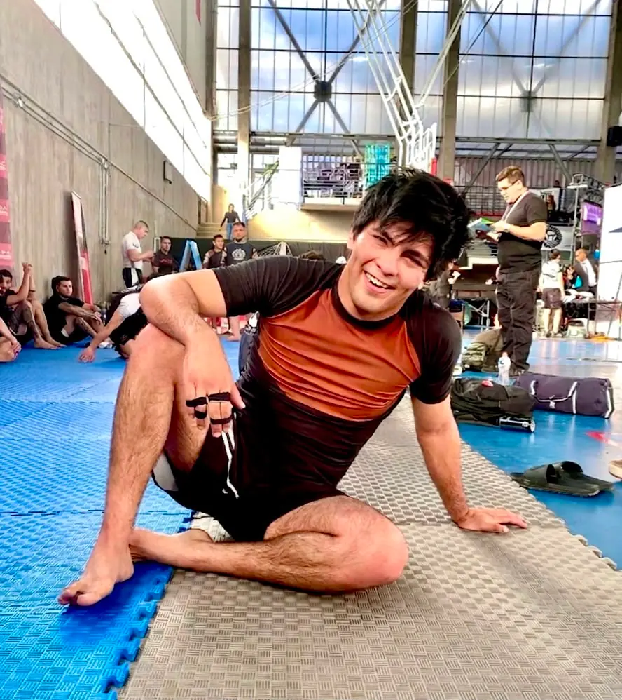 Profesor Diego, fundador y profesor de Brazilian Jiu-Jitsu en Dporto (Chicureo, Colina)